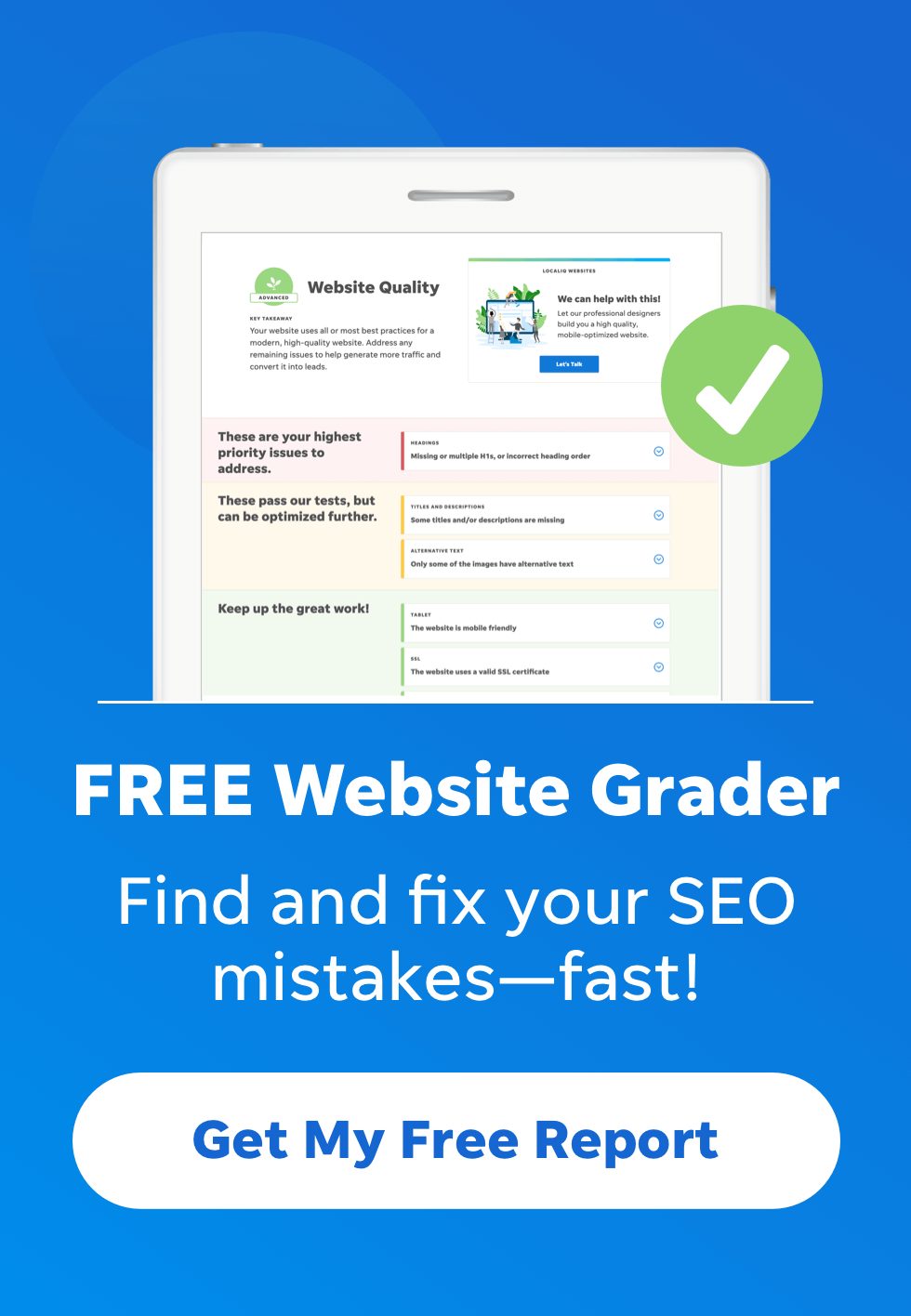 Free Website and SEO Audit