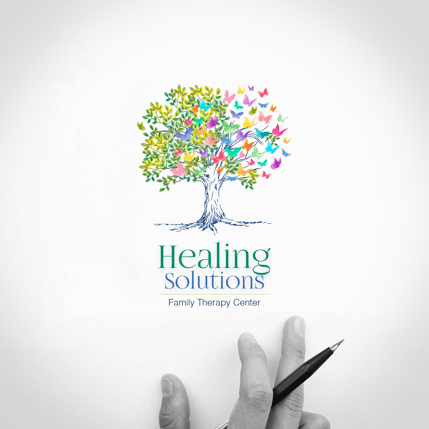 healing solutions brand design